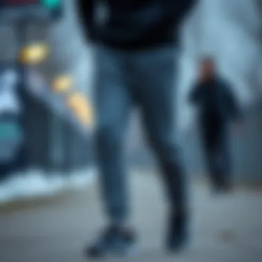 Cozy fleece-lined sweatpants perfect for winter evenings