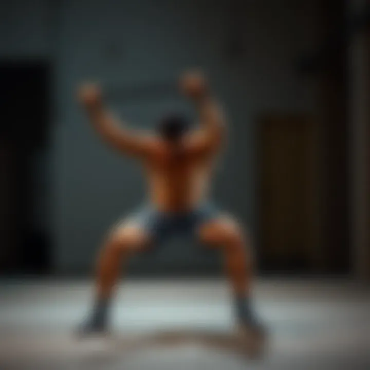 Illustration of the Kobra exercise technique