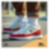 Stylish Lacoste footwear showcasing modern design elements