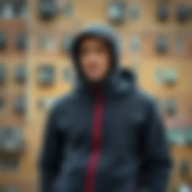 Comfortable layering with zip-up fleece in outdoor setting