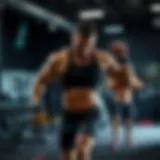 Intense Metcon workout session