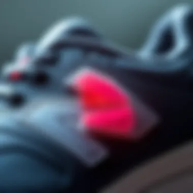 Close-up of the cushioning technology in New Balance MR 530
