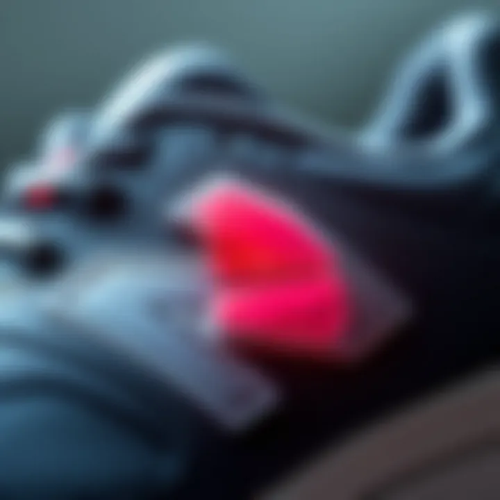 Close-up of the cushioning technology in New Balance MR 530