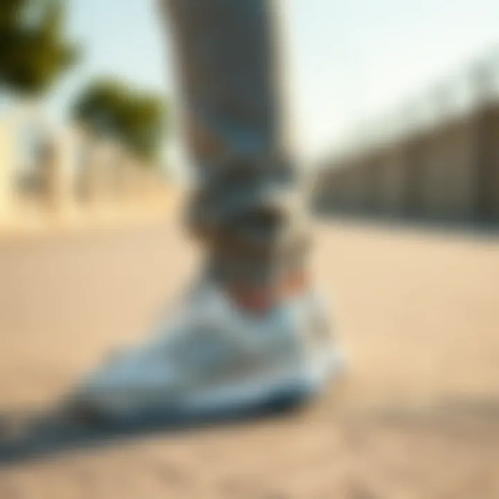 Stylish outfit pairing with New Balance MR 530 footwear