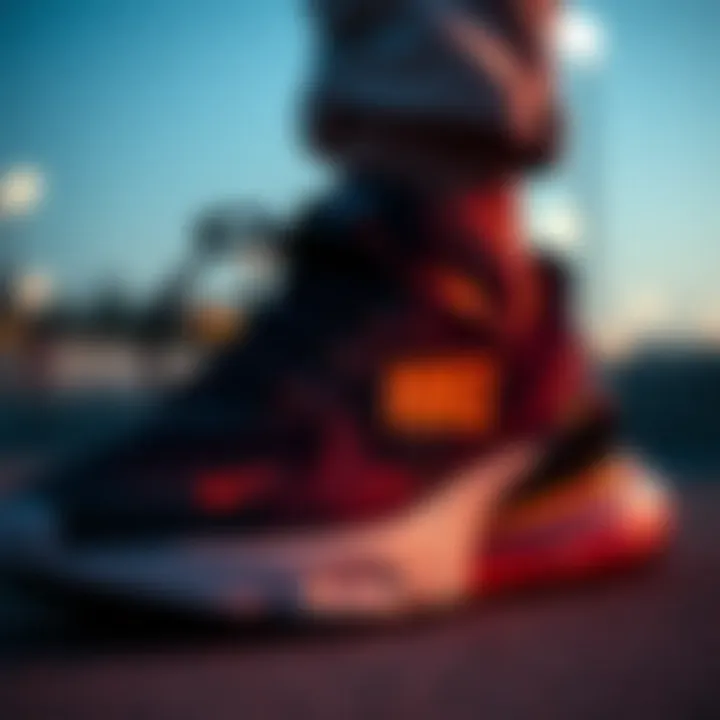 Performance features highlighted in the Nike 270 Air Max.