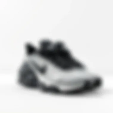 Stylish Nike Air Kahverengi shoes on a minimalist background