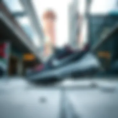 Dynamic urban setting showcasing the Nike Air Max Pre-Day SE