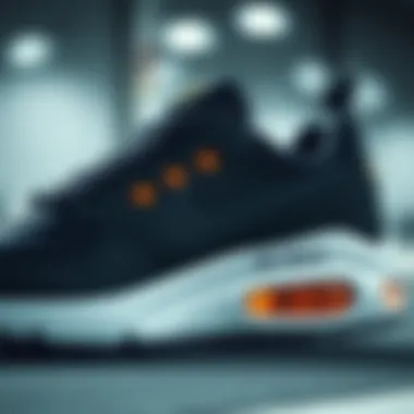 Innovative design of Nike Air More showcasing sleek features