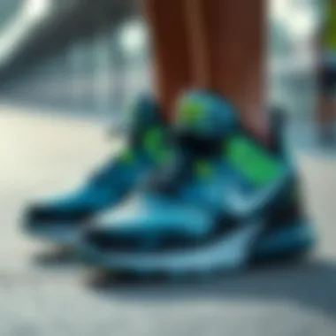 Variety of Nike boys sports shoe designs and colors