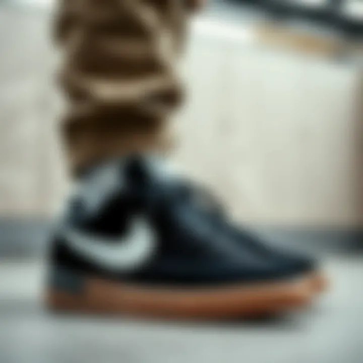 Comfortable Nike Blazer shoes paired with casual outfits for children