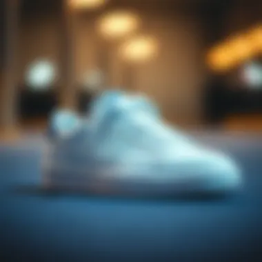 Innovative design of Nike children's Blazer shoes showcasing materials