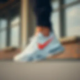 Sleek design of Nike footwear showcasing modern aesthetics