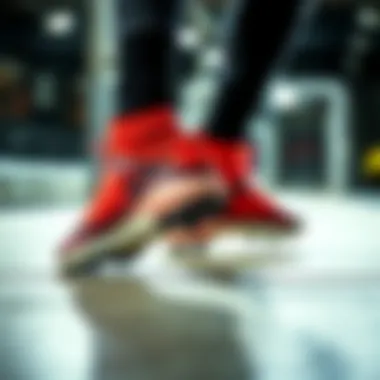 Close-up of Nike Phantom footwear highlighting innovative design features