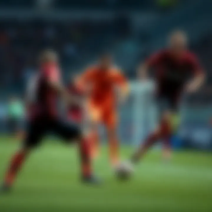 On-field performance of players wearing Nike Phantom during a crucial match