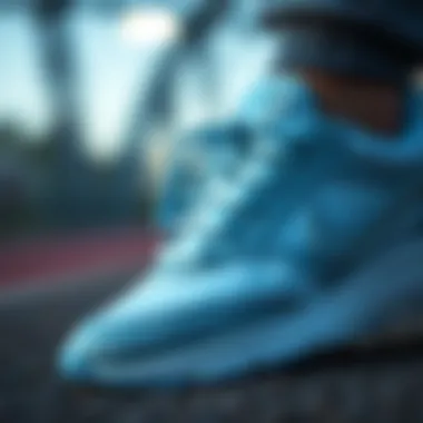 Close-up of Nike Pico shoes highlighting their comfort features