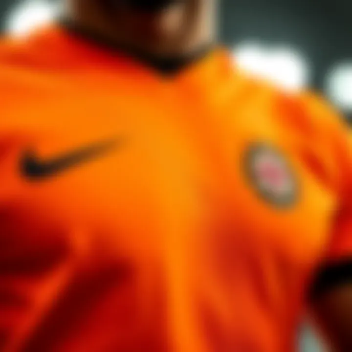 Innovative design details of the Nike Team football