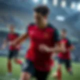 Dynamic performance of the Nike Team football during a match