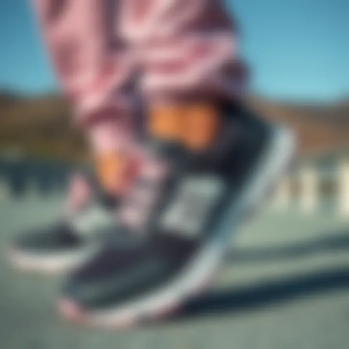 Fashion and style integration with North Face shoes