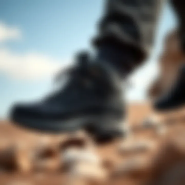 Technical specifications of North Face footwear