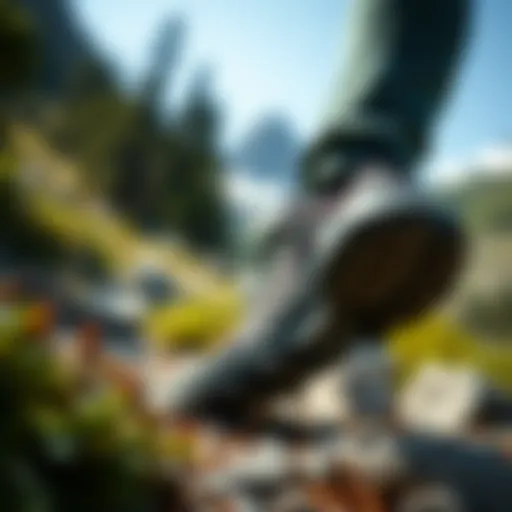 Dynamic outdoor experience with North Face Vectiv shoes