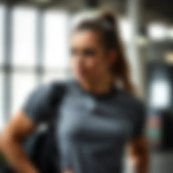 Stylish Outfit for Enhanced Shoulder Appearance Stylish outfit showcasing wide shoulders