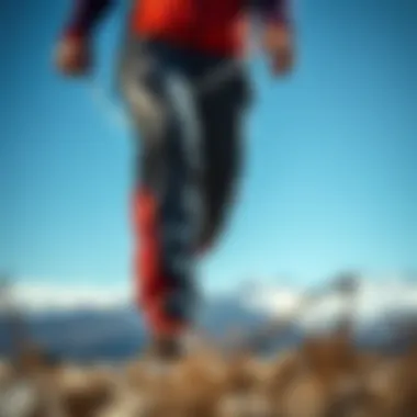 Outdoor Adventure with Functional Trekking Pants Outdoor adventure featuring functional trekking pants