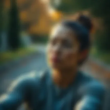 Recovery techniques after an intense walking session