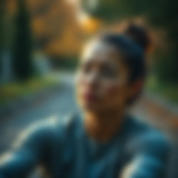 Recovery techniques after an intense walking session