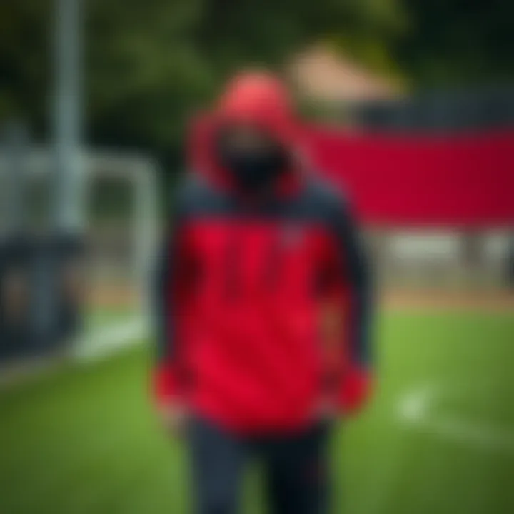 Different styling options available with the PSG rain jacket.