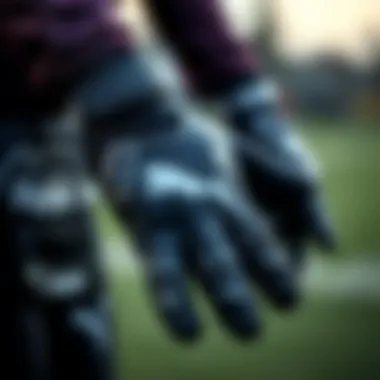 Enhanced Grip and Comfort of Puma Gloves Detailed view of Puma glove features enhancing grip and comfort