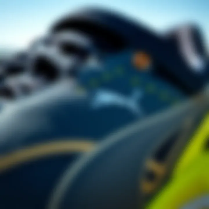 Close-up of the materials used in Puma X-Ray Speed Lite for enhanced comfort