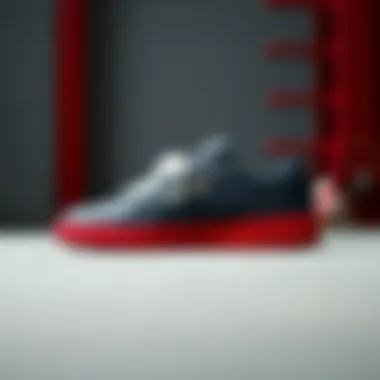 Stylish view of Reebok Club C 85 Mavi showing its iconic design.