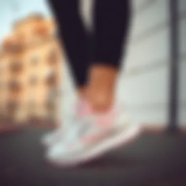 Reebok women's shoes paired with trendy outfits