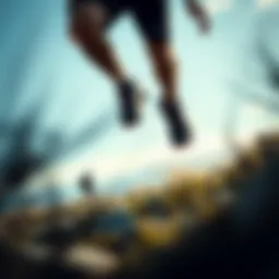 Dynamic outdoor adventure with Salomon gear