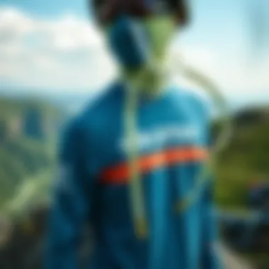 A scenic landscape showcasing the versatility of Salomon apparel in outdoor activities