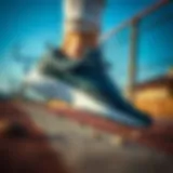 Showcasing the unique design of Skechers Stamina Yeşil with a focus on color.