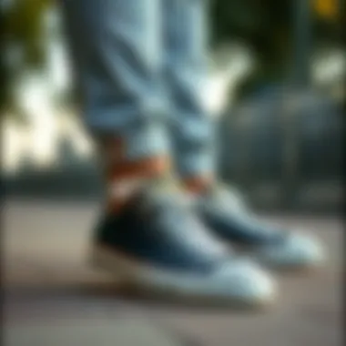 Fashionable casual outfit featuring Converse shoes