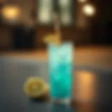 A refreshing energy drink after a workout