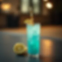 A refreshing energy drink after a workout