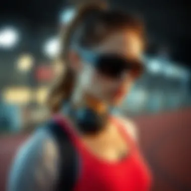 Modern accessories enhancing sporty outfits