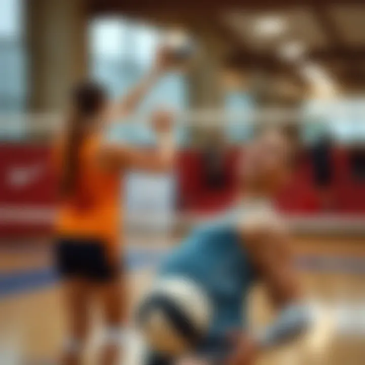 The intersection of sports fashion and career in volleyball