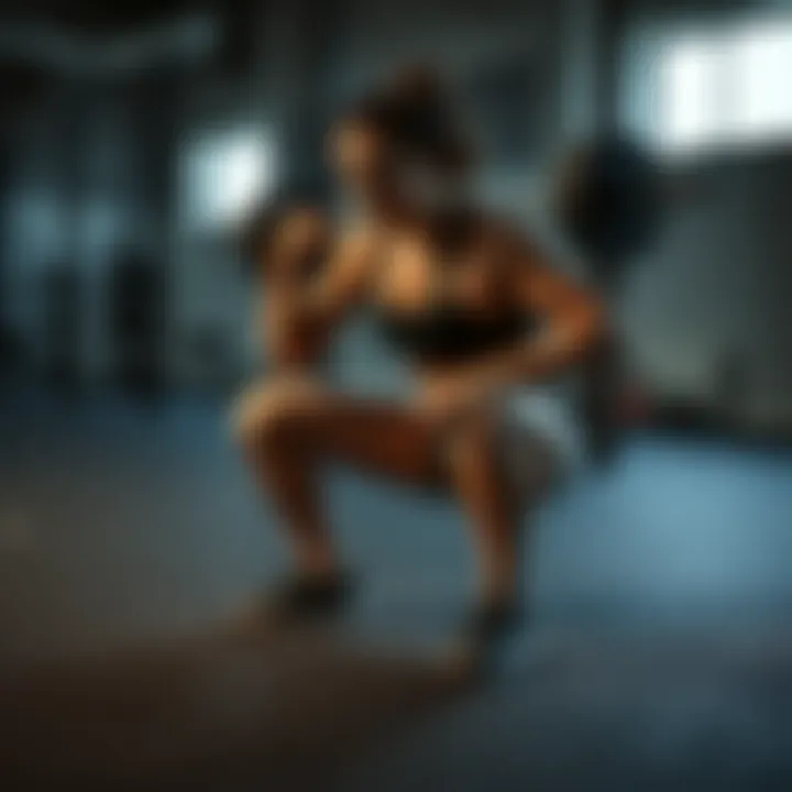 Variations of squats for targeted fat loss