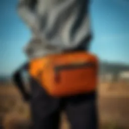 Stylish Timberland belt bag showcasing functional design