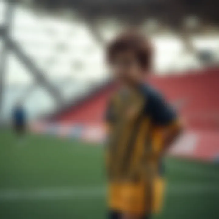 Trendy football jersey designs for kids