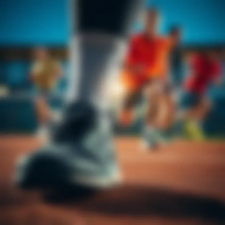 Athletes wearing Under Armor shoes in various sports