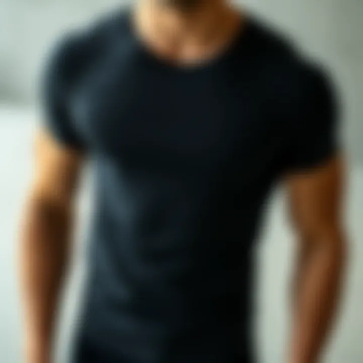 Versatile Under T-Shirt Styles Stylish under t-shirt showcasing versatility