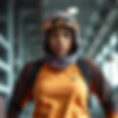 Vibrant workout attire that enhances mobility during high-intensity routines